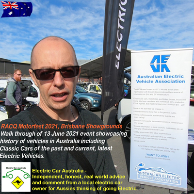 Introduction photo for Electric Car Advice Australia Blog Post of RACQ Motorfest 2021 Event